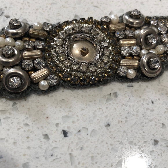 Vintage rhinestone belt/ sash - Picture 4 of 7